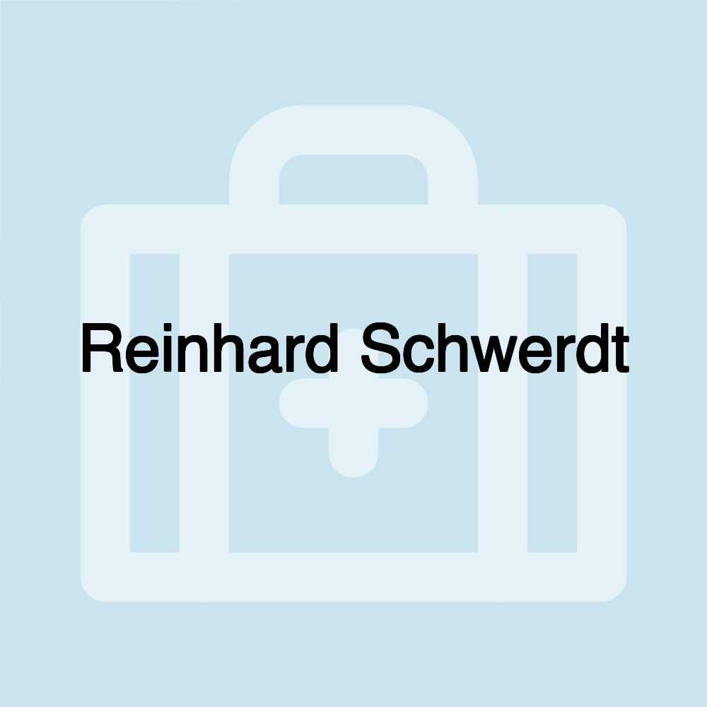 Reinhard Schwerdt