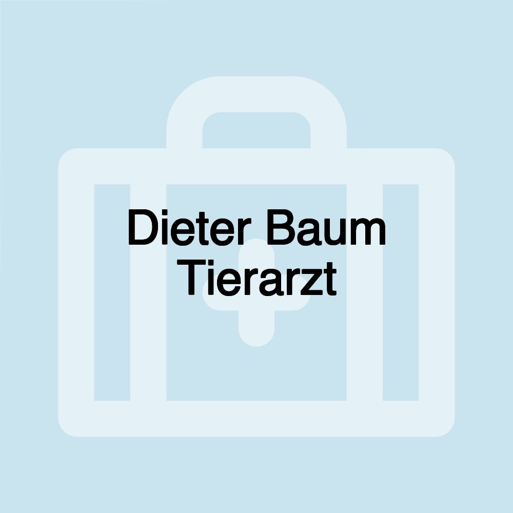 Dieter Baum Tierarzt