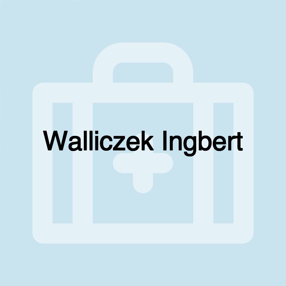 Walliczek Ingbert