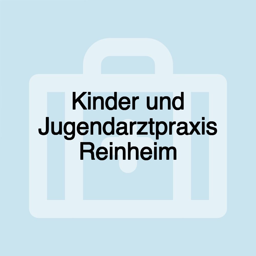 Kinder und Jugendarztpraxis Reinheim