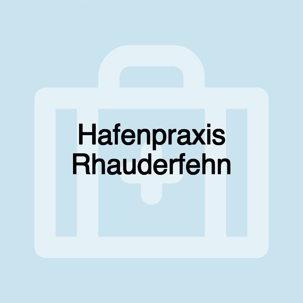 Hafenpraxis Rhauderfehn