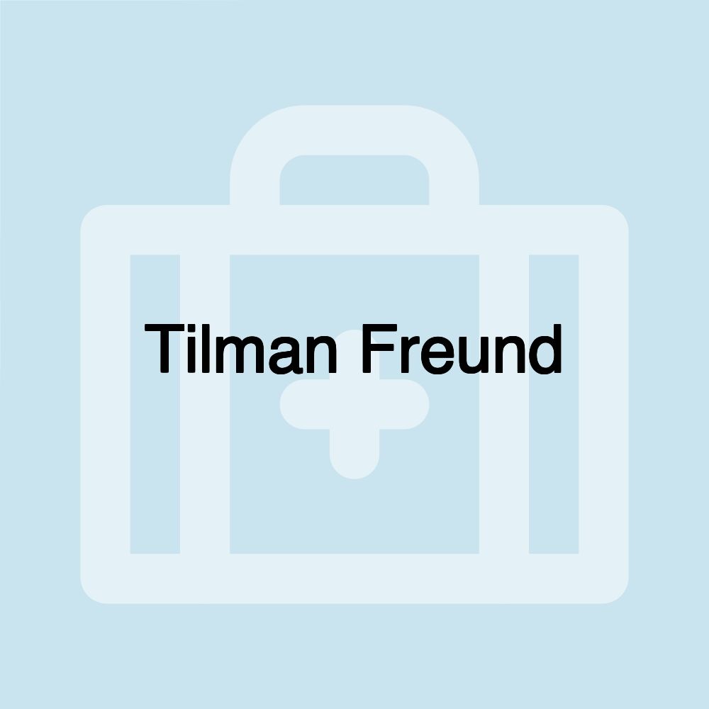 Tilman Freund