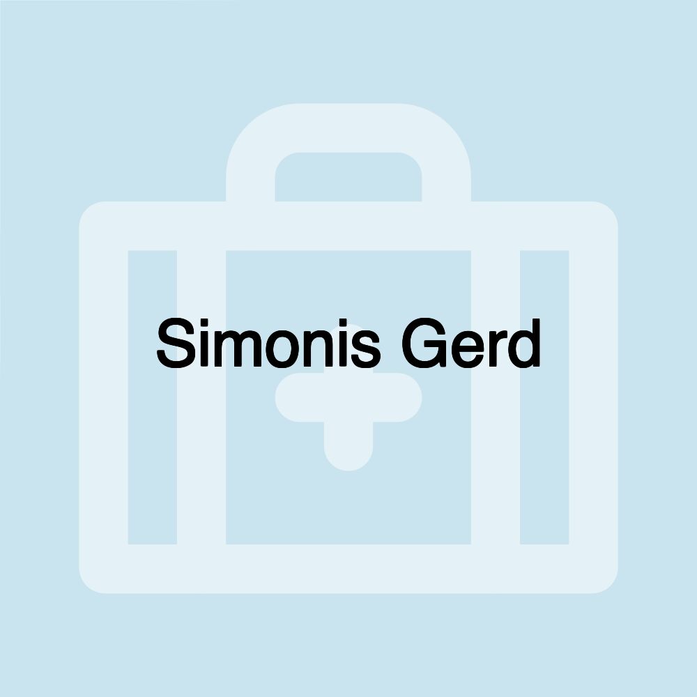 Simonis Gerd