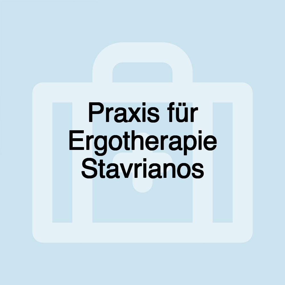 Praxis für Ergotherapie Stavrianos