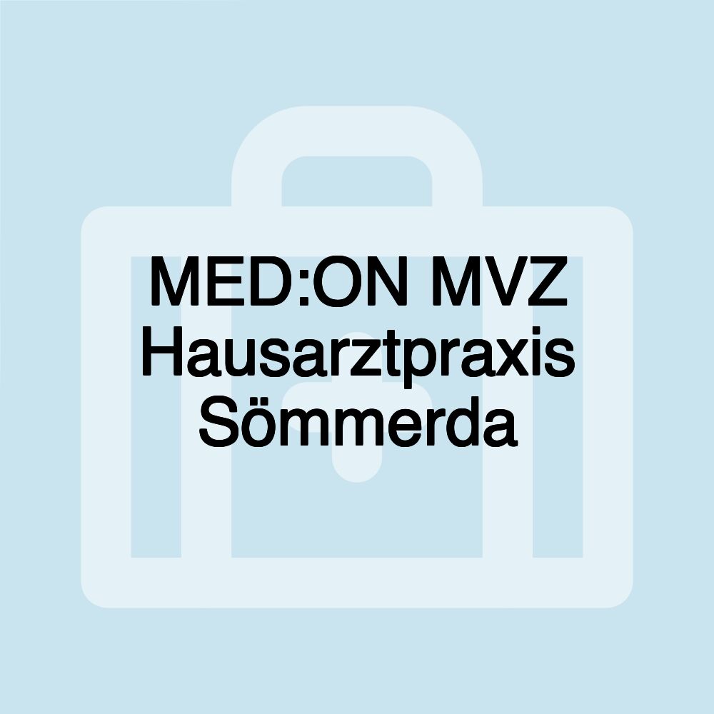 MED:ON MVZ Hausarztpraxis Sömmerda