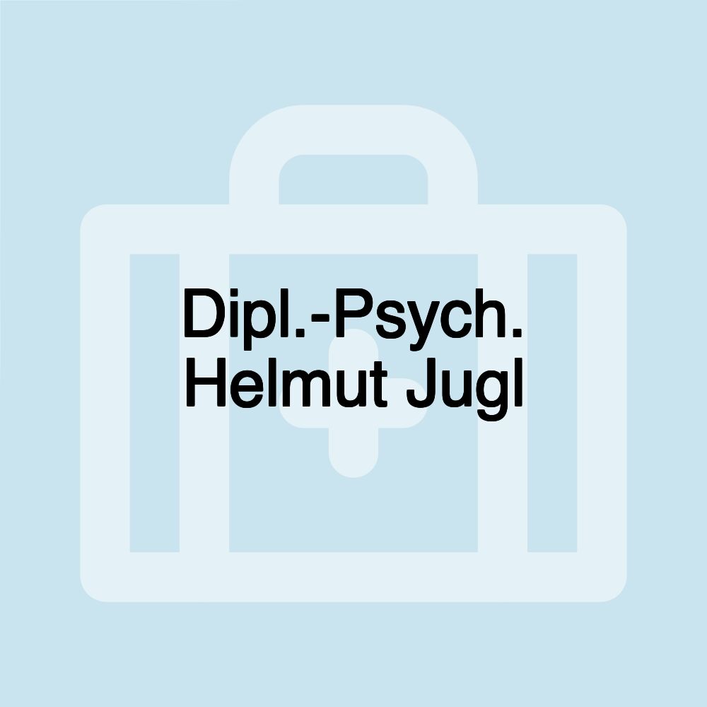 Dipl.-Psych. Helmut Jugl