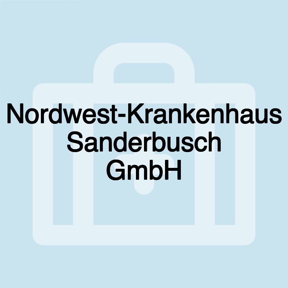 Nordwest-Krankenhaus Sanderbusch GmbH