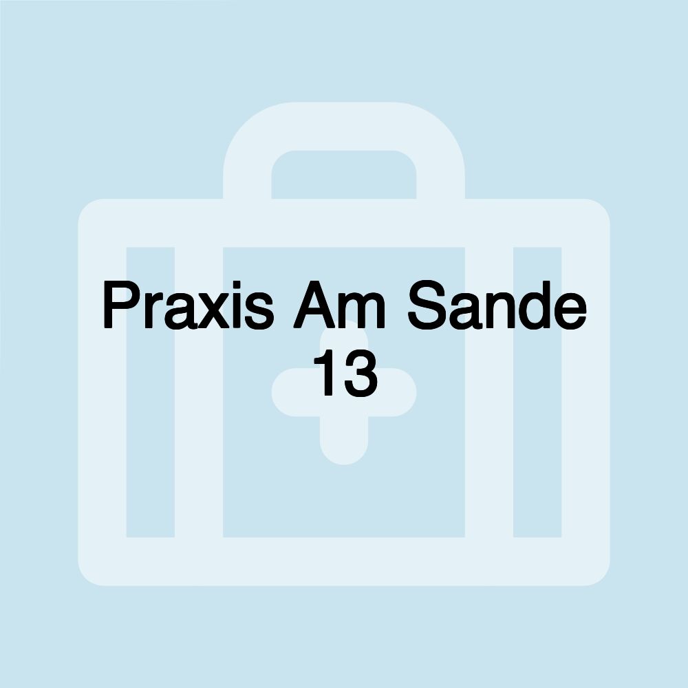 Praxis Am Sande 13