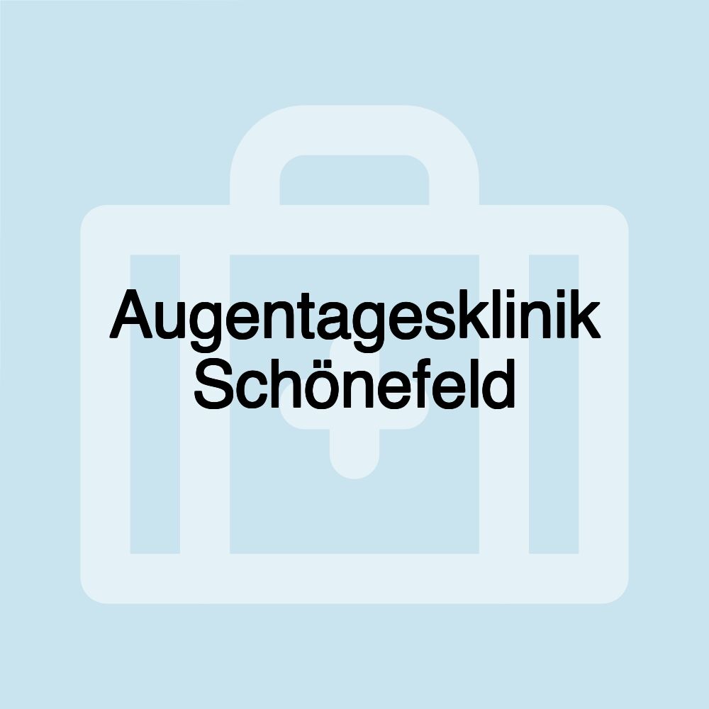 Augentagesklinik Schönefeld