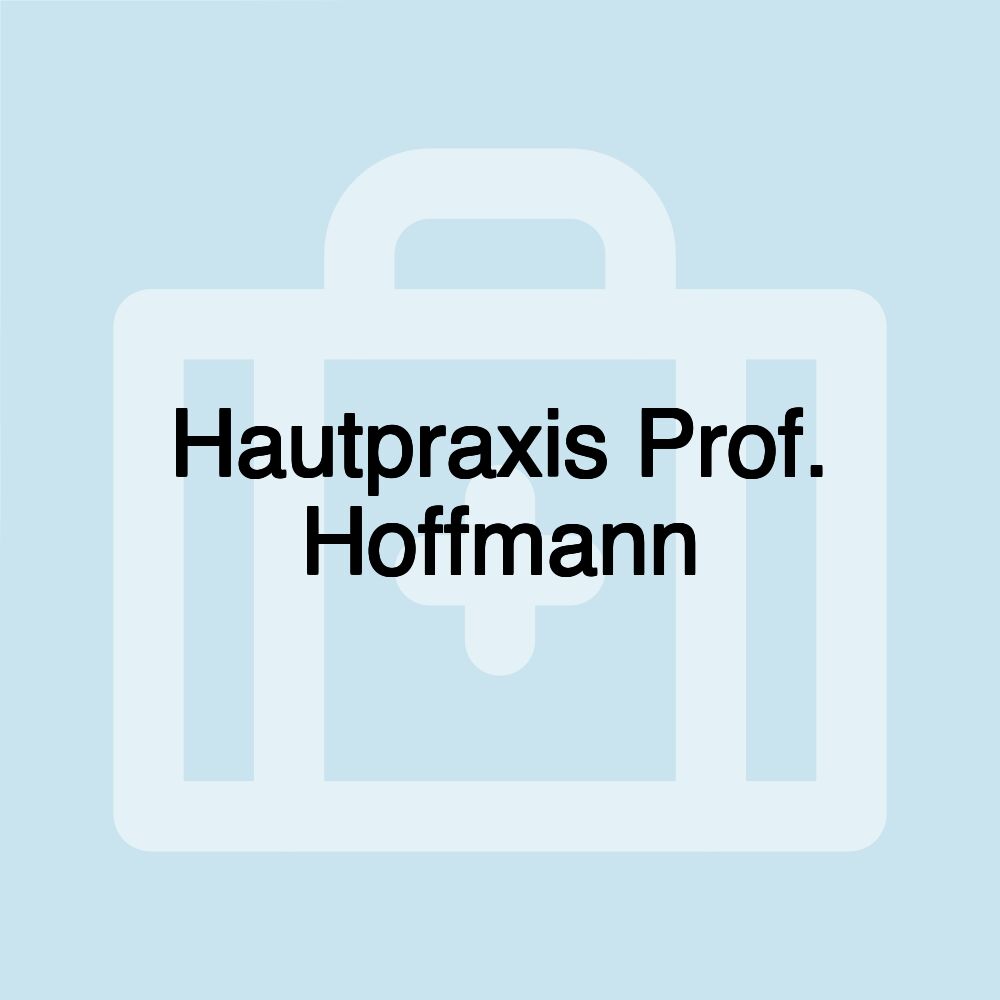 Hautpraxis Prof. Hoffmann