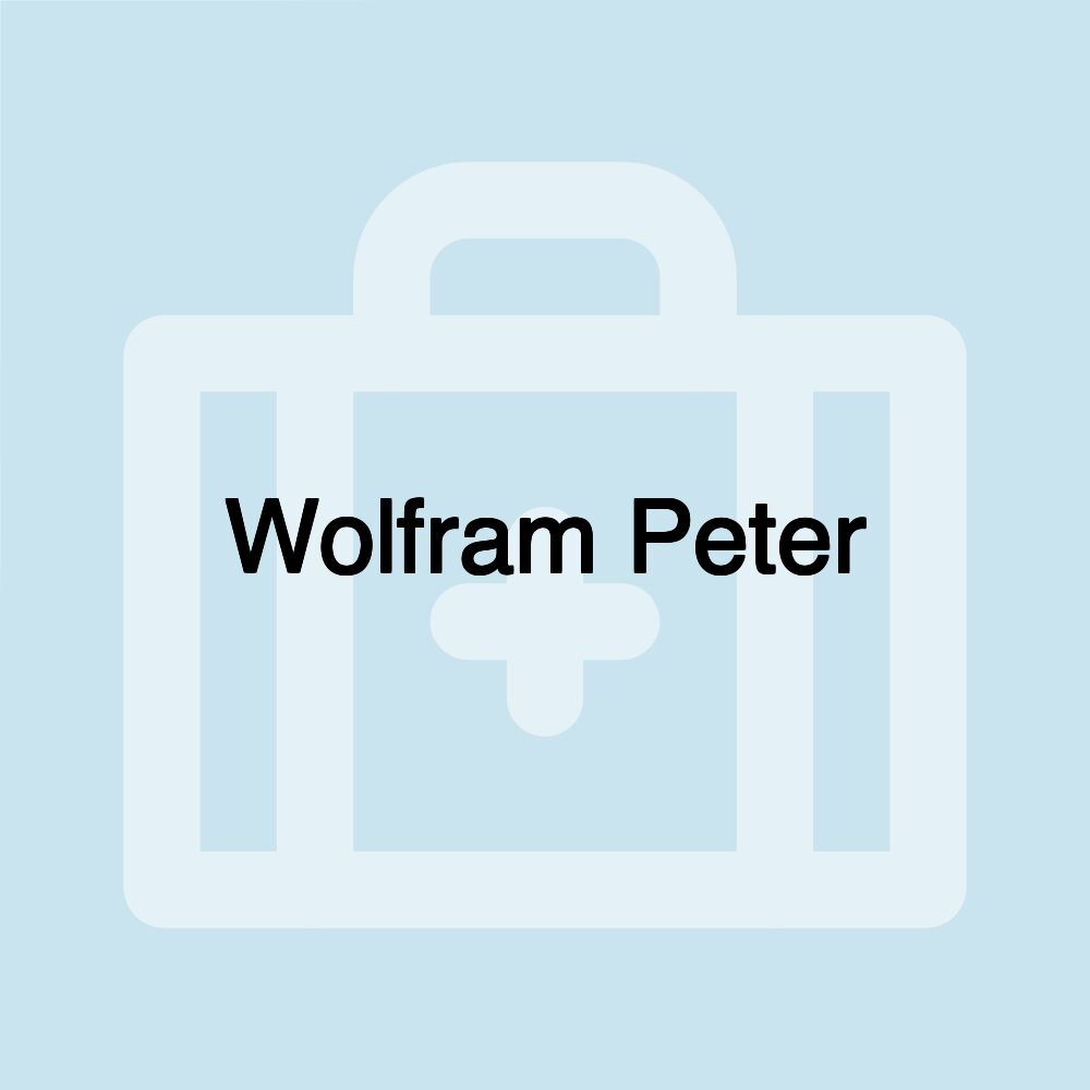 Wolfram Peter