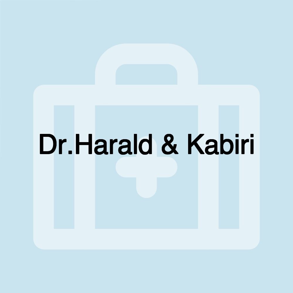 Dr.Harald & Kabiri