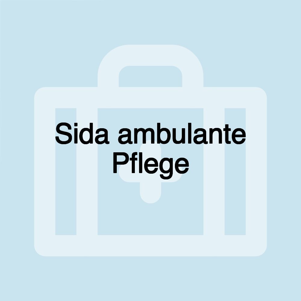 Sida ambulante Pflege