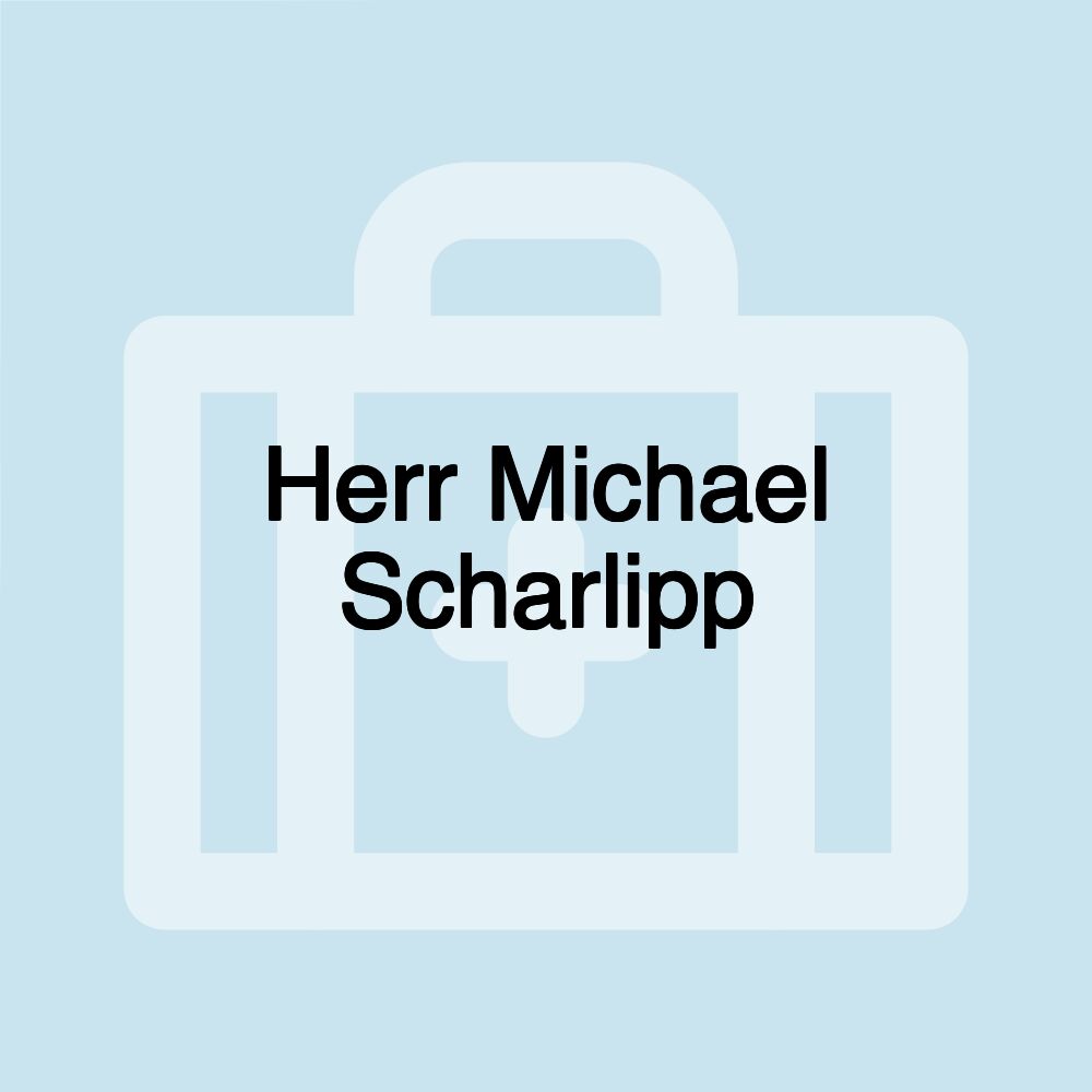 Herr Michael Scharlipp