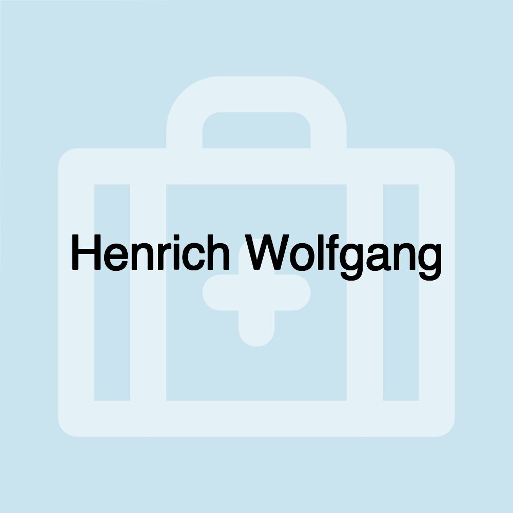 Henrich Wolfgang