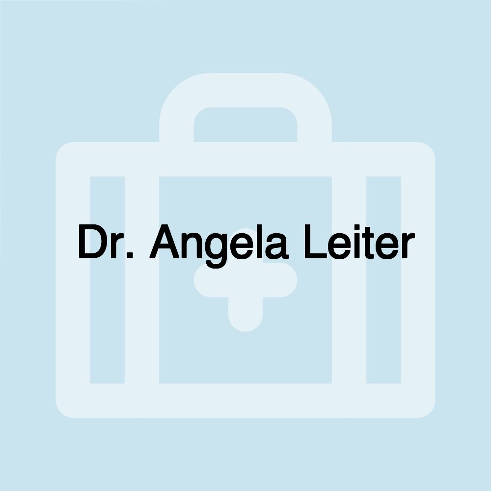 Dr. Angela Leiter