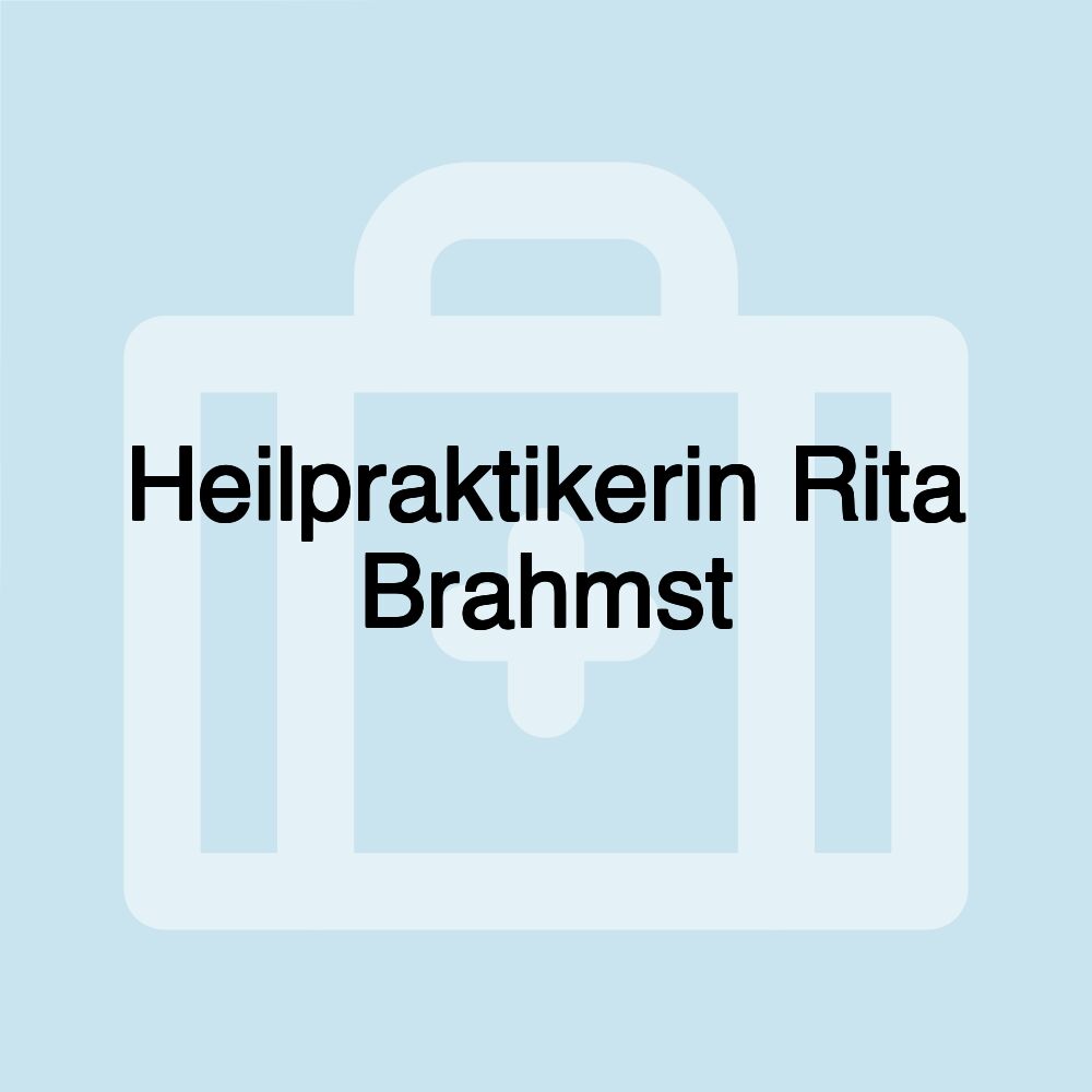 Heilpraktikerin Rita Brahmst