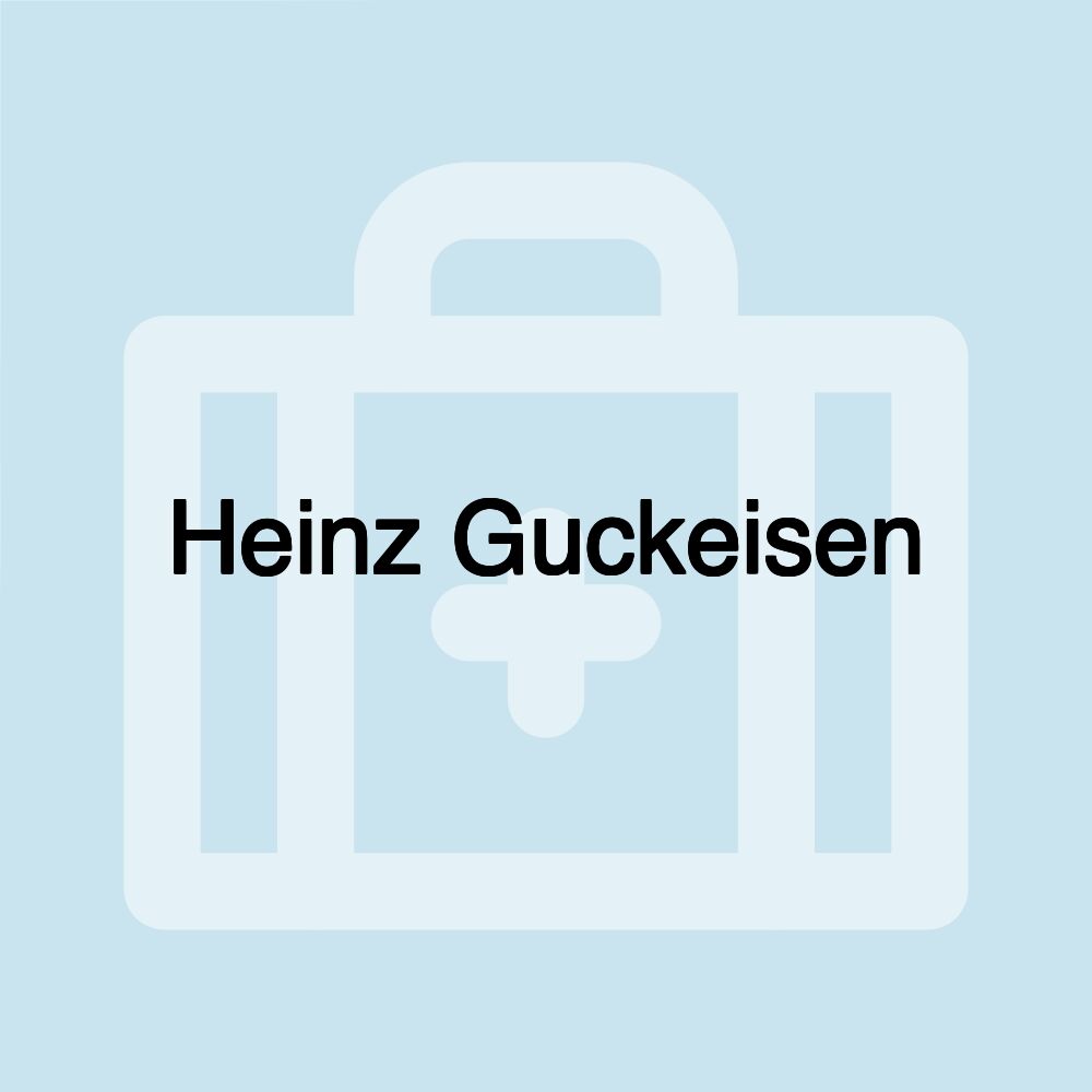 Heinz Guckeisen