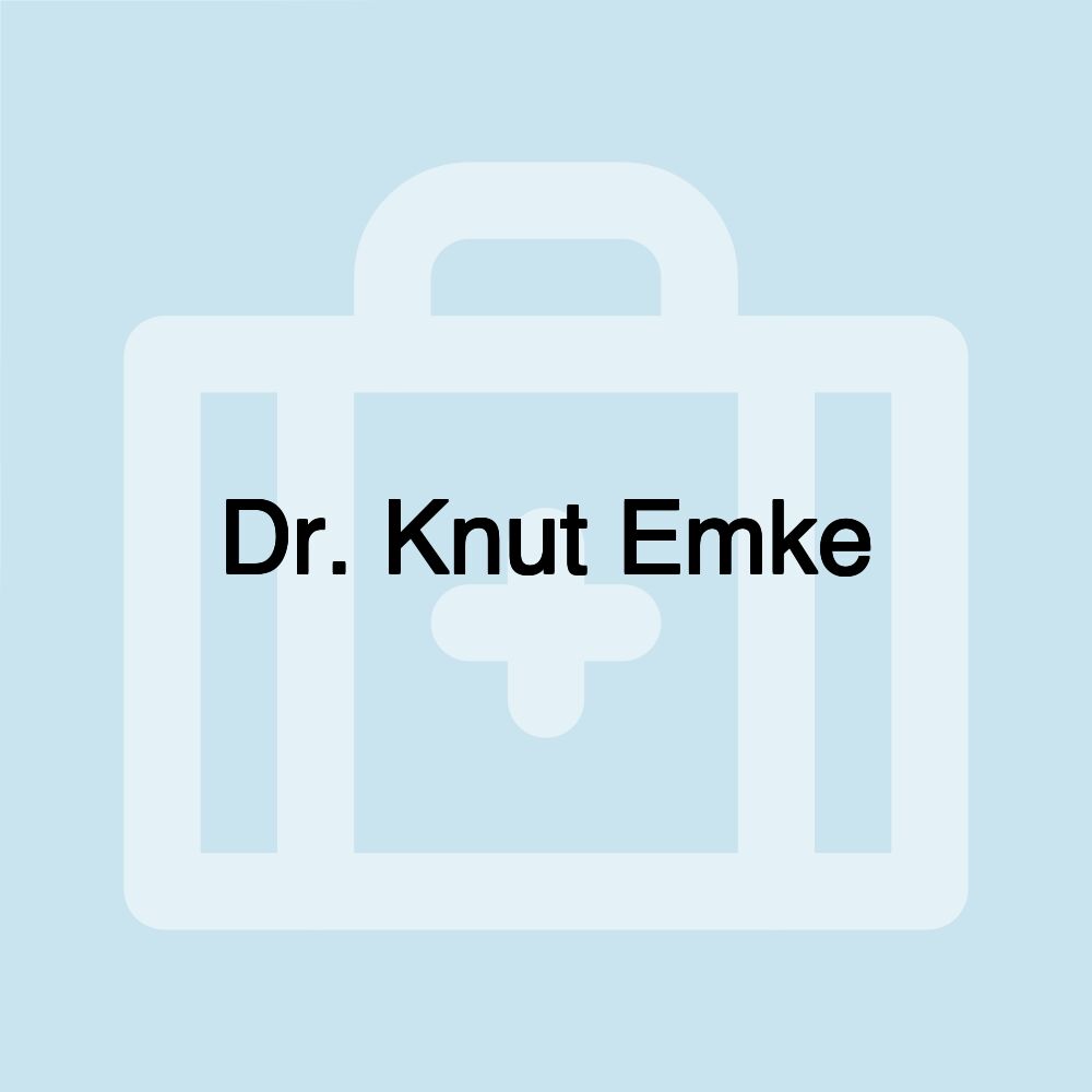 Dr. Knut Emke