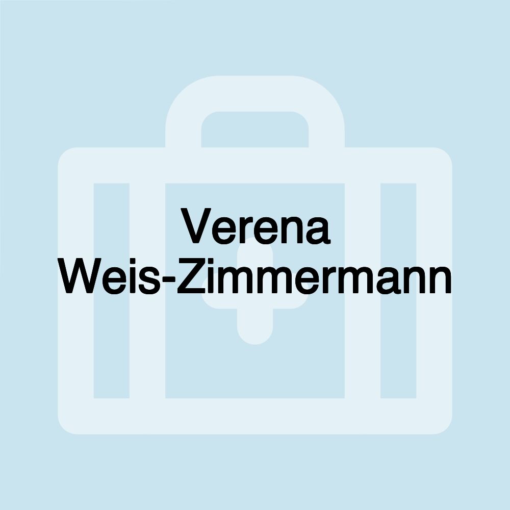 Verena Weis-Zimmermann