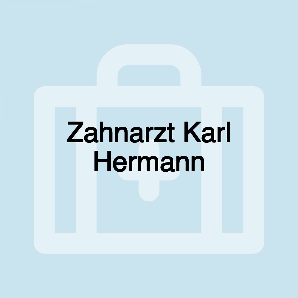 Zahnarzt Karl Hermann