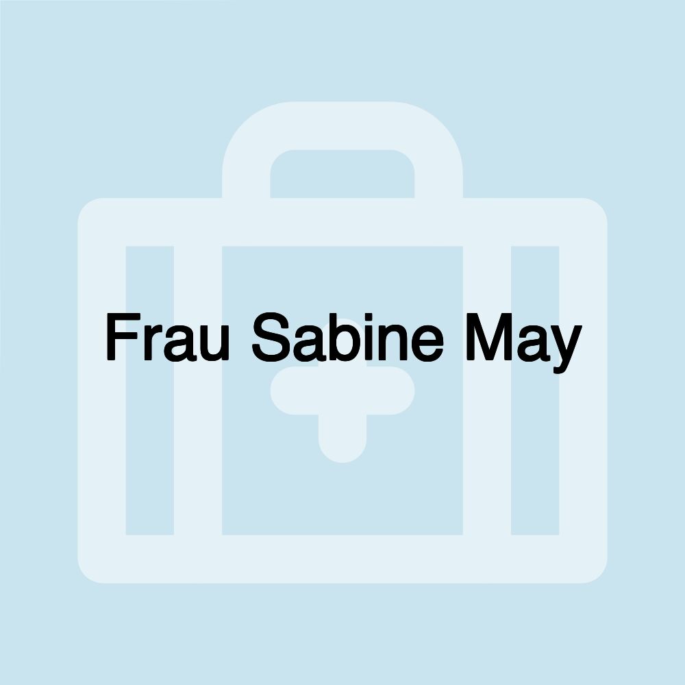 Frau Sabine May