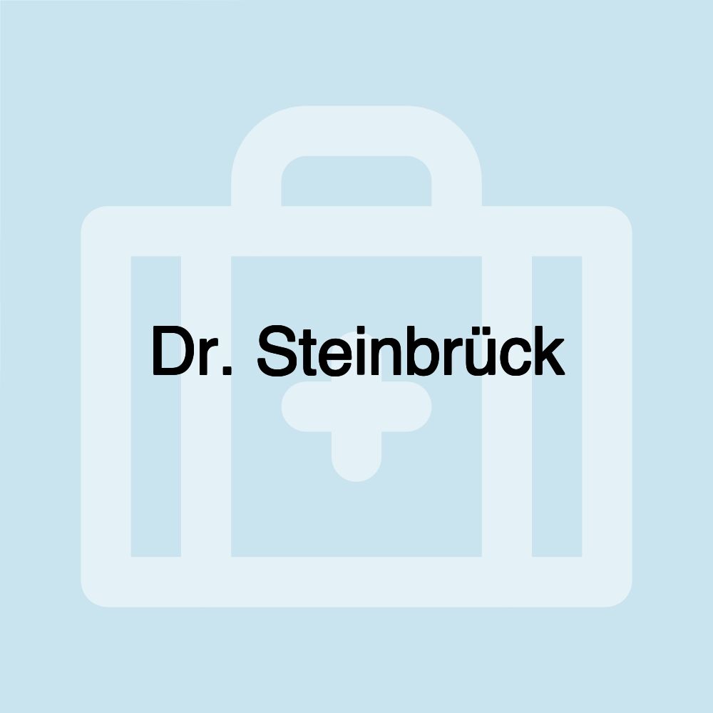 Dr. Steinbrück