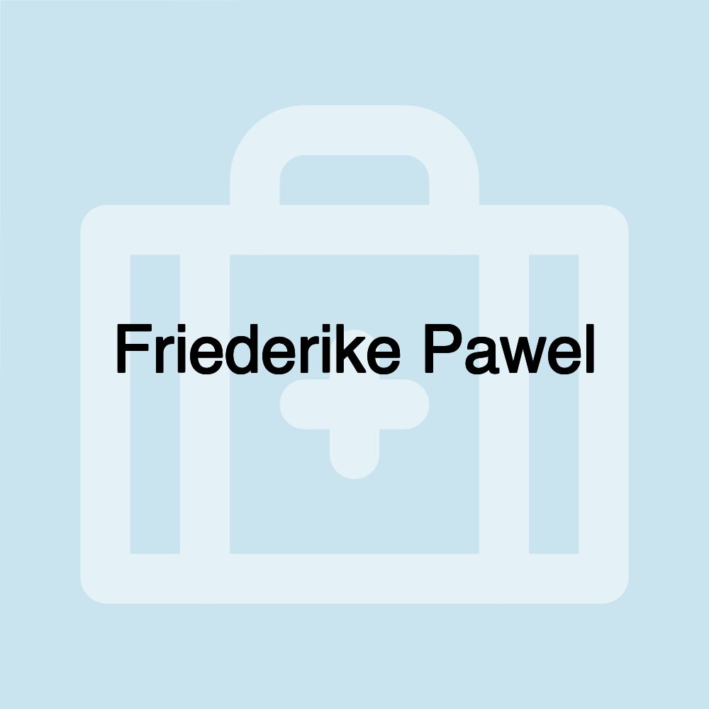 Friederike Pawel