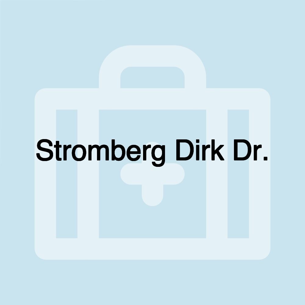 Stromberg Dirk Dr.