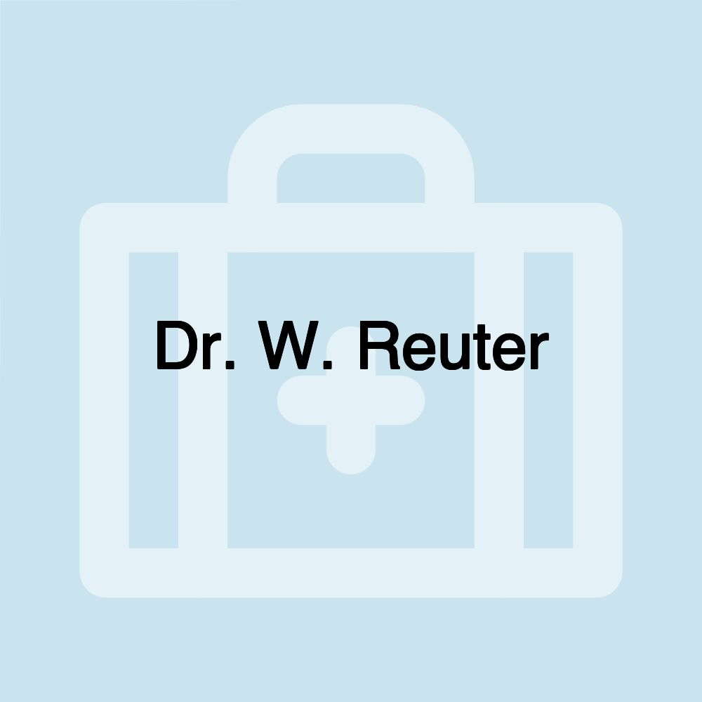 Dr. W. Reuter