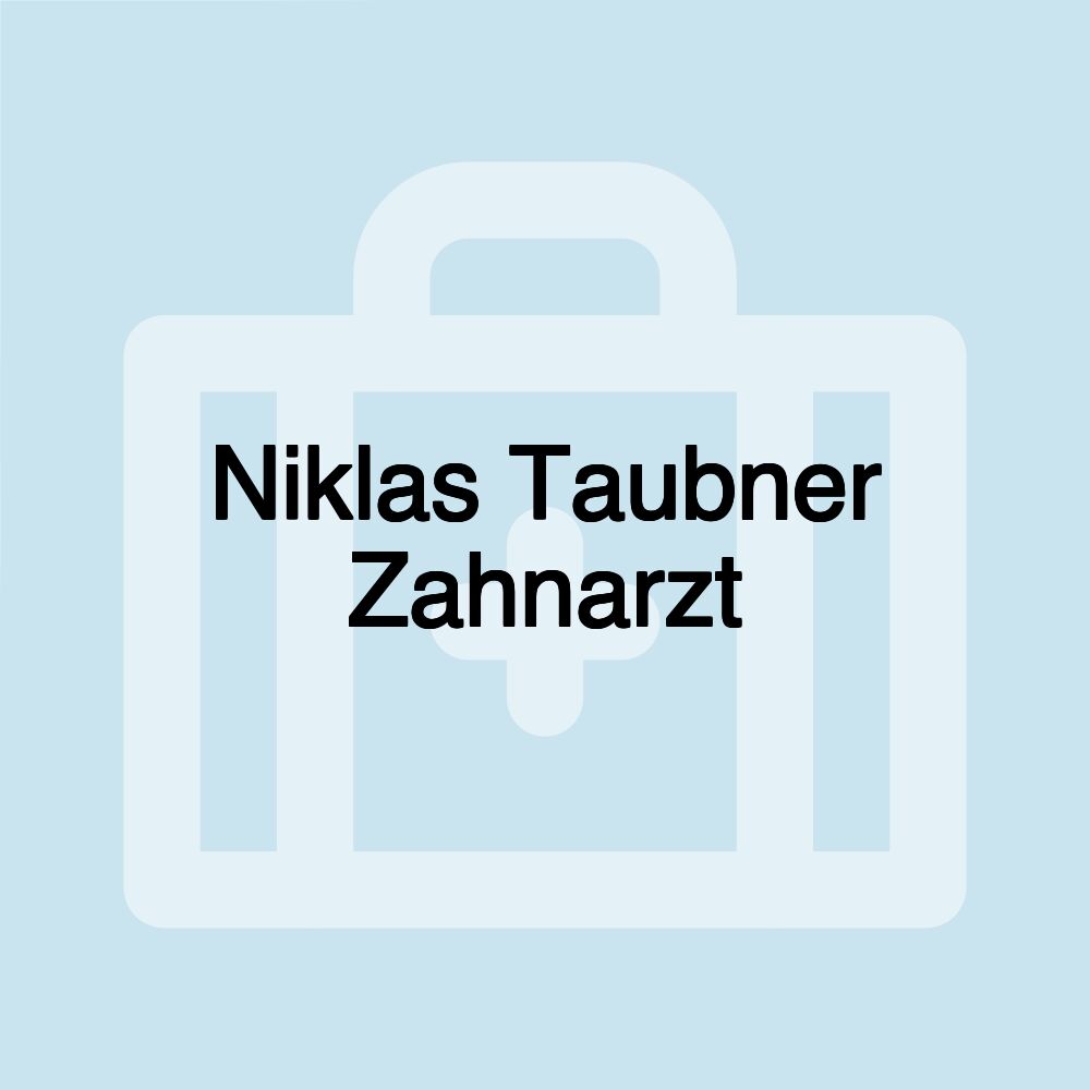 Niklas Taubner Zahnarzt