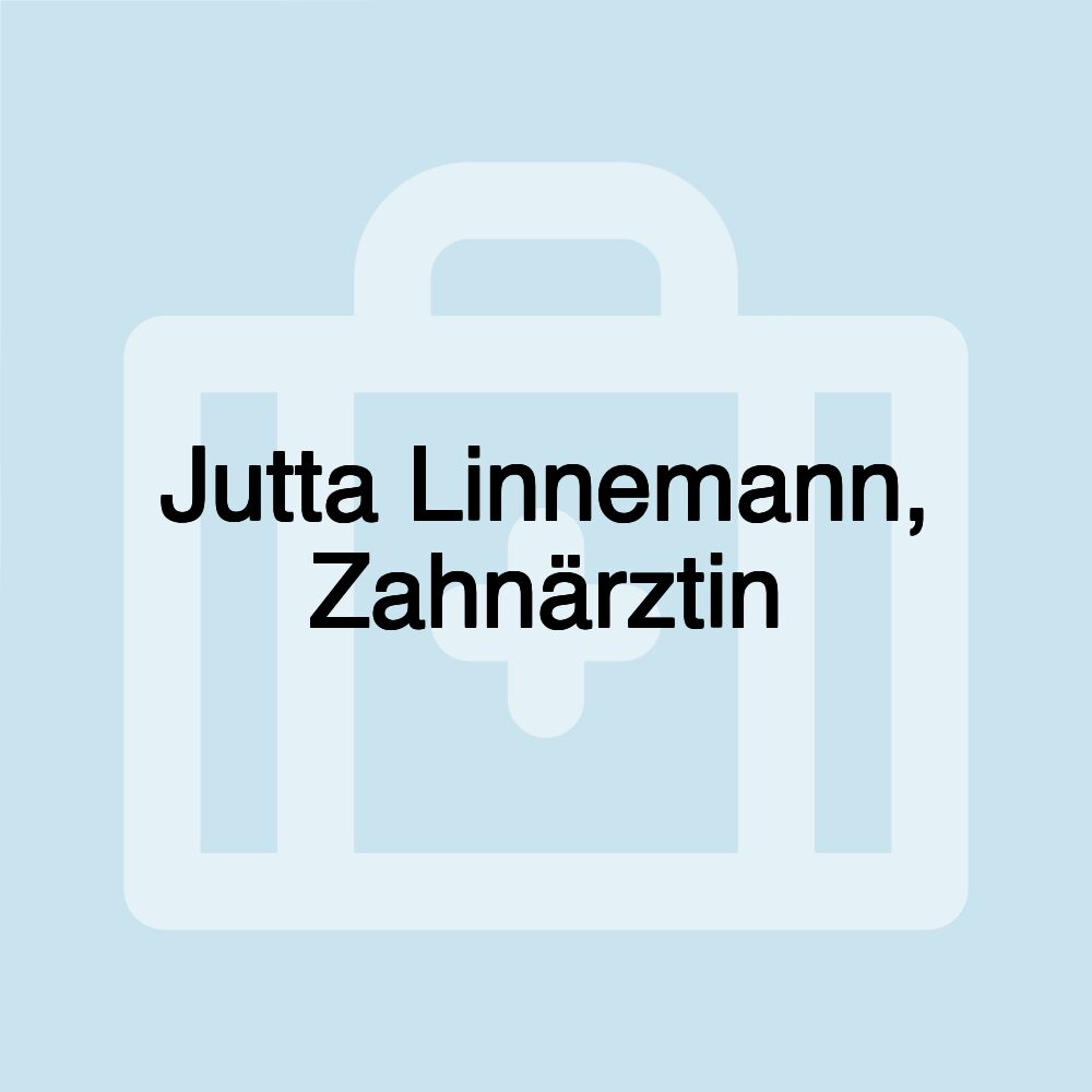 Jutta Linnemann, Zahnärztin