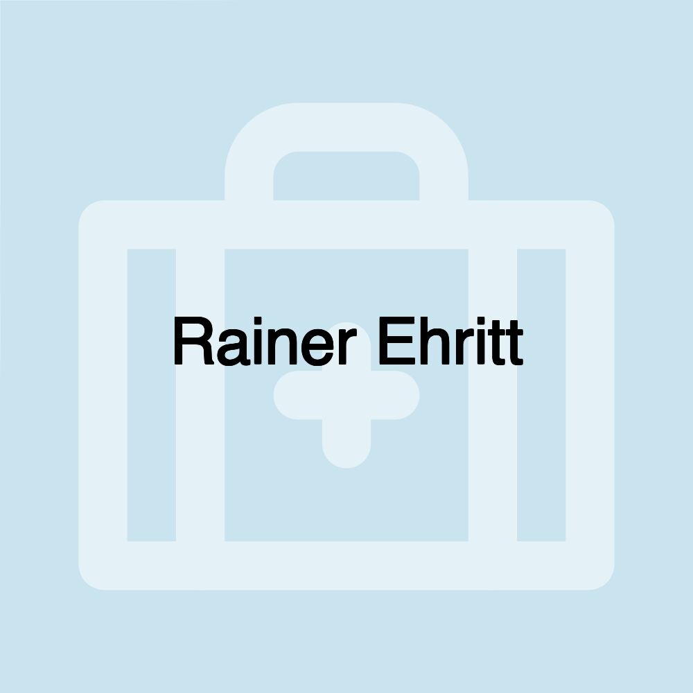 Rainer Ehritt