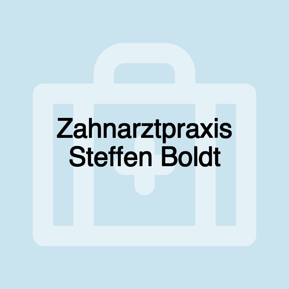 Zahnarztpraxis Steffen Boldt