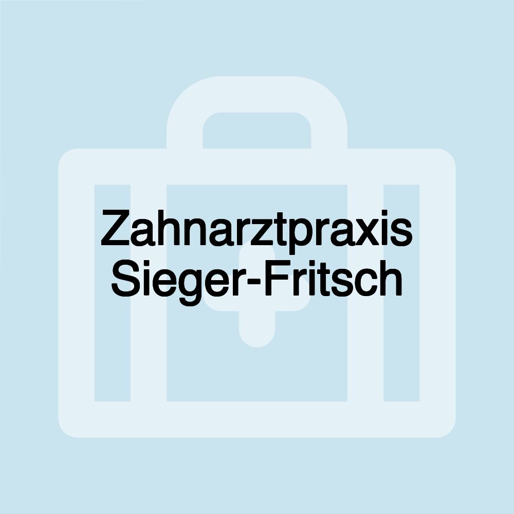 Zahnarztpraxis Sieger-Fritsch