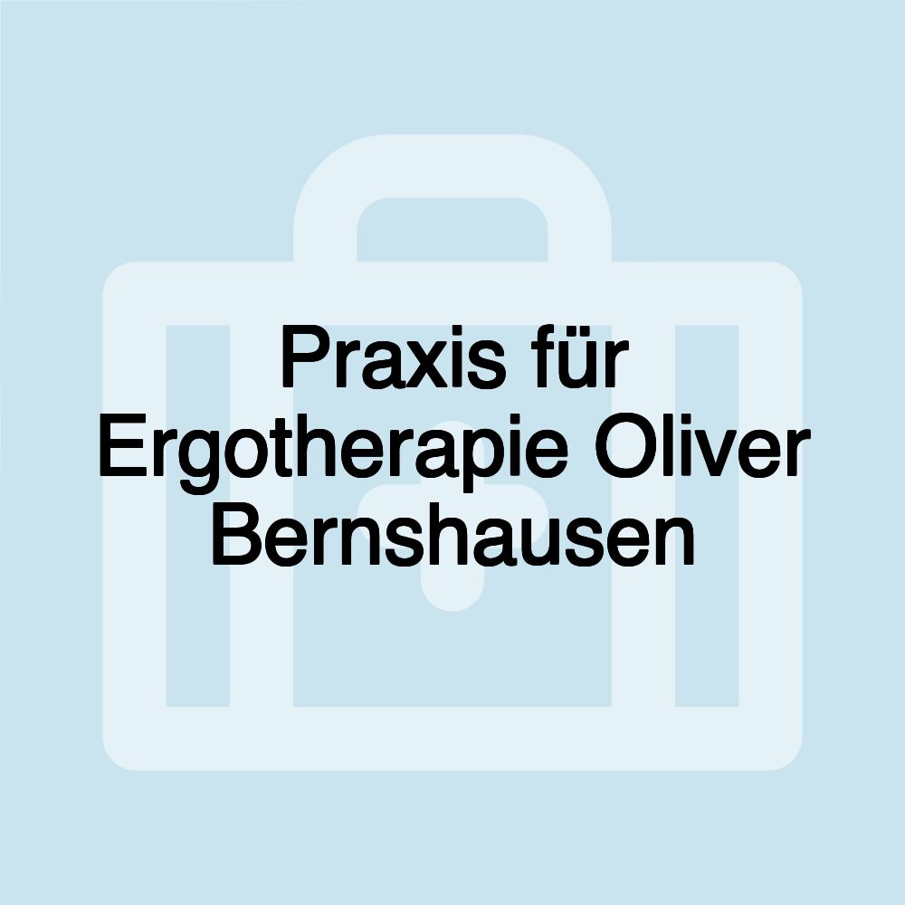 Praxis für Ergotherapie Oliver Bernshausen