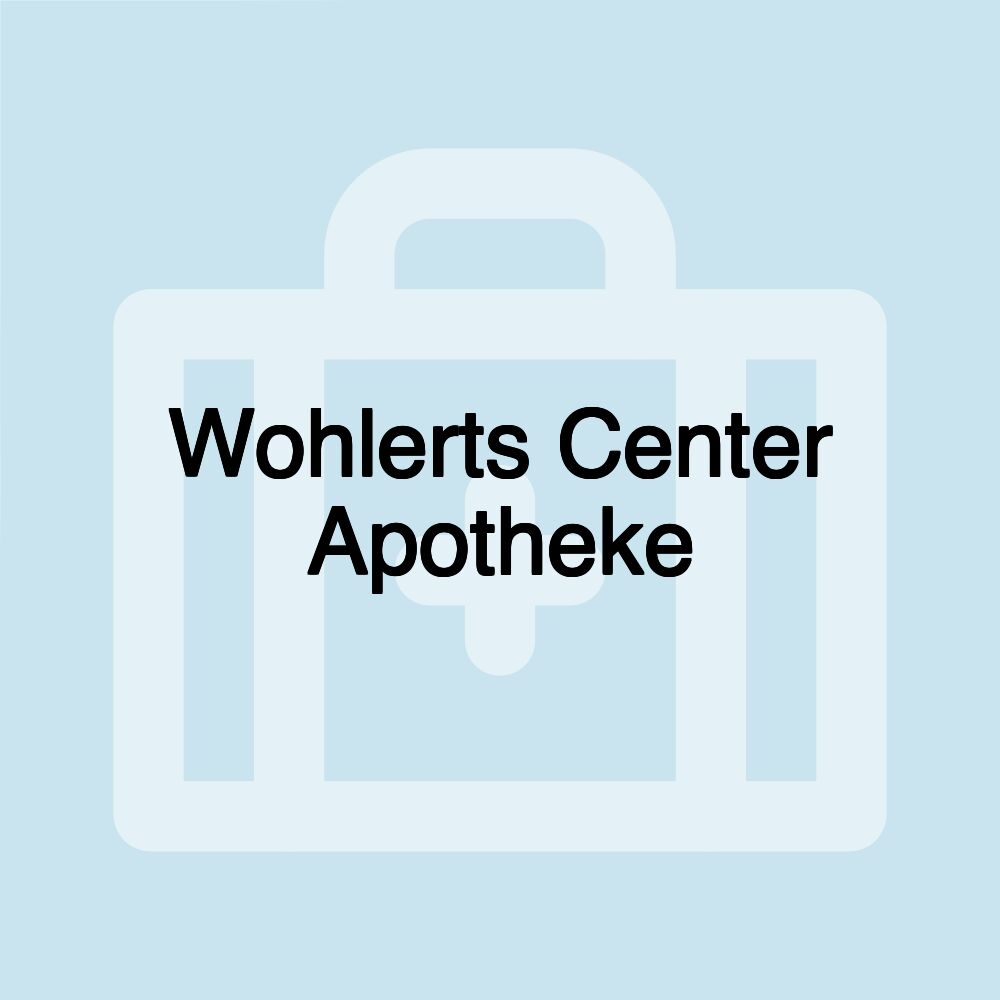 Wohlerts Center Apotheke