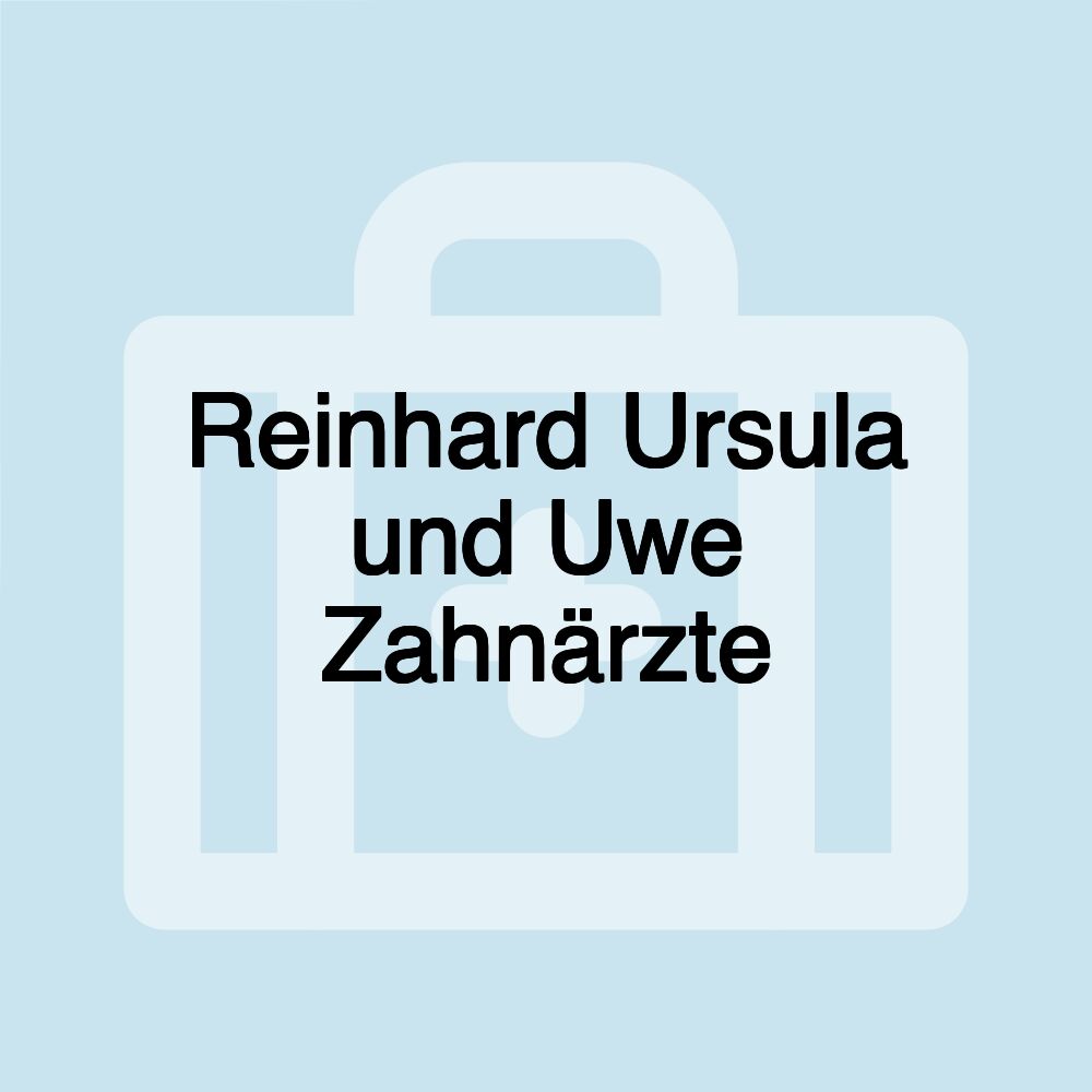 Reinhard Ursula und Uwe Zahnärzte