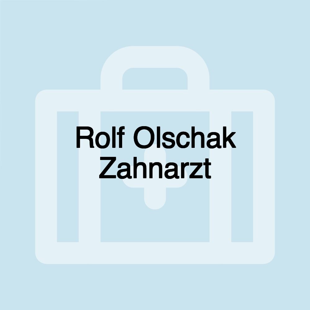 Rolf Olschak Zahnarzt