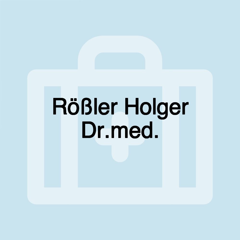 Rößler Holger Dr.med.