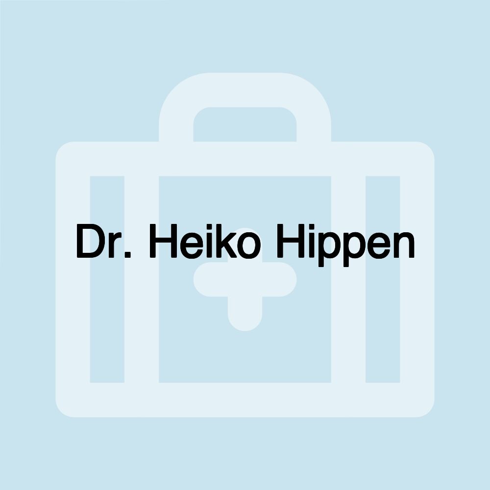 Dr. Heiko Hippen