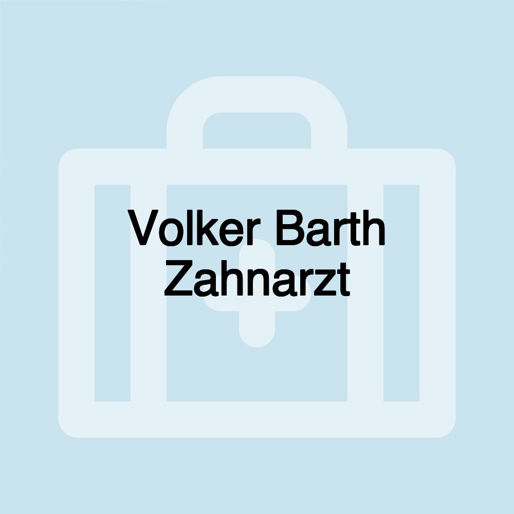 Volker Barth Zahnarzt