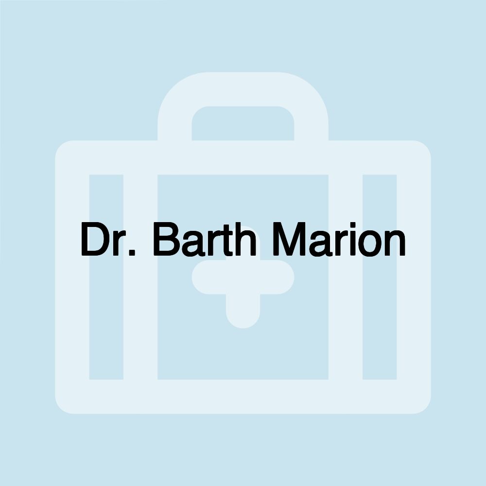 Dr. Barth Marion