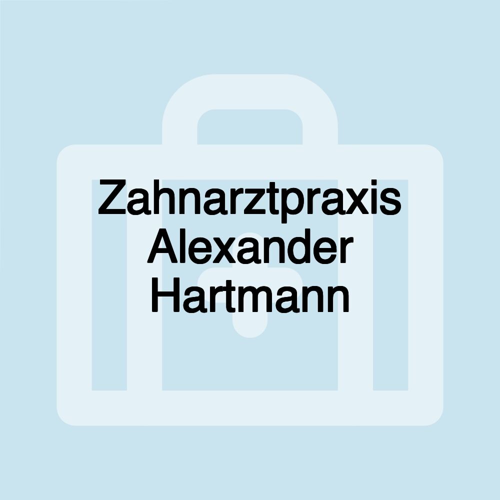 Zahnarztpraxis Alexander Hartmann