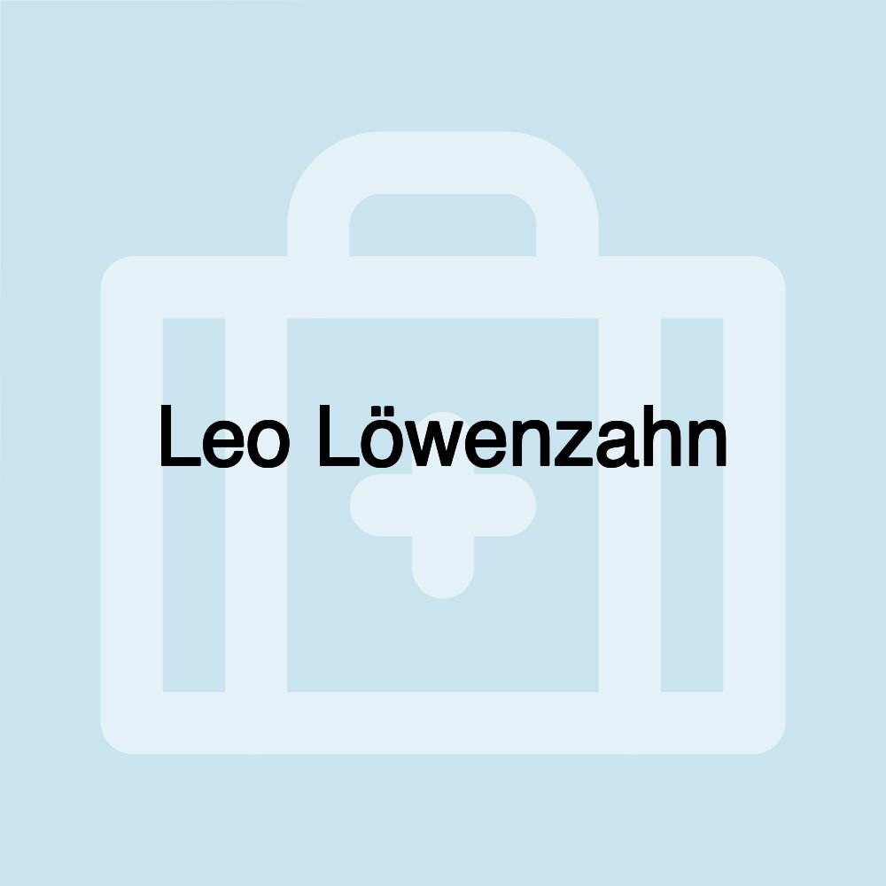 Leo Löwenzahn