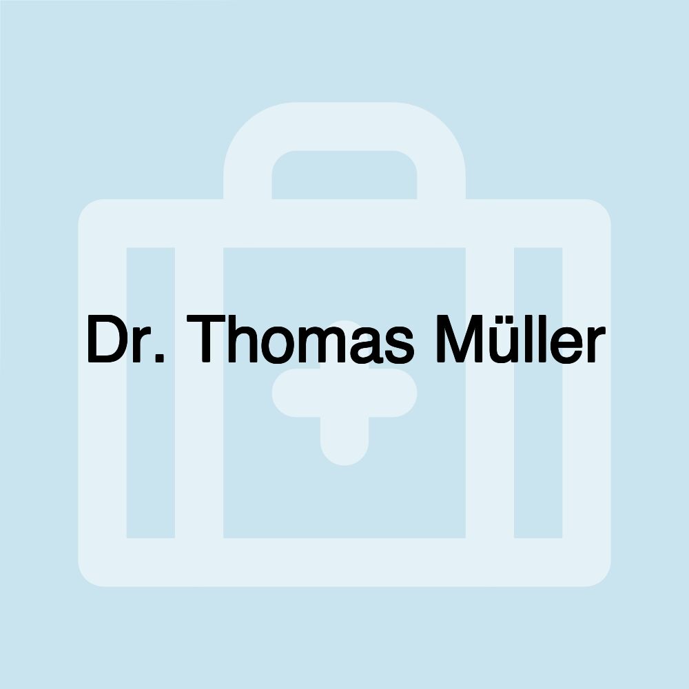 Dr. Thomas Müller