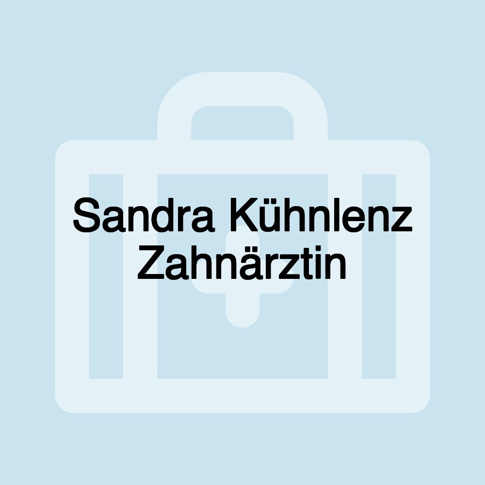 Sandra Kühnlenz Zahnärztin