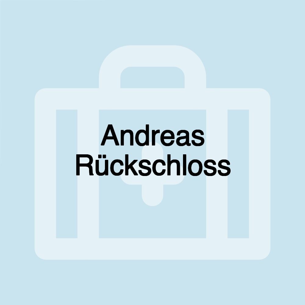 Andreas Rückschloss