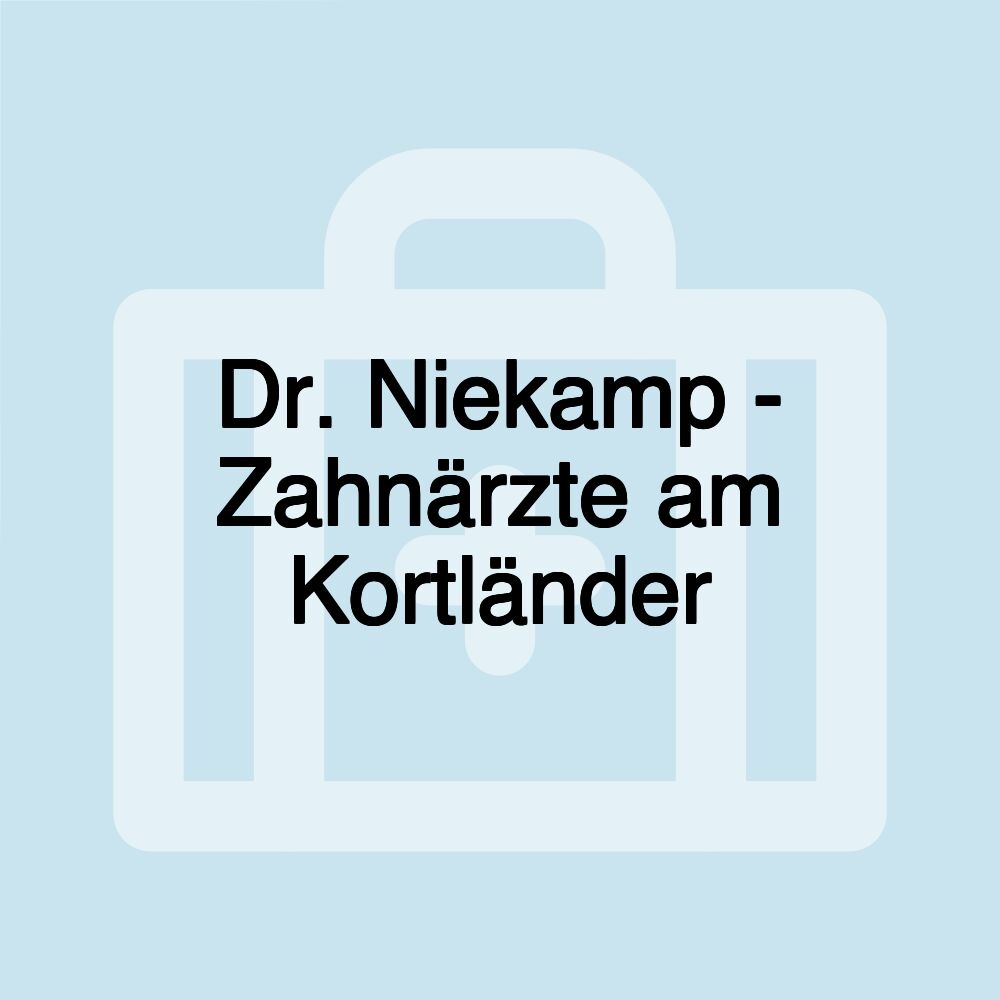 Dr. Niekamp - Zahnärzte am Kortländer