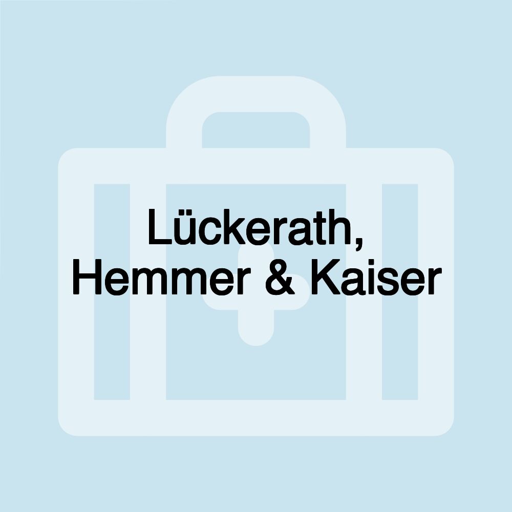 Lückerath, Hemmer & Kaiser